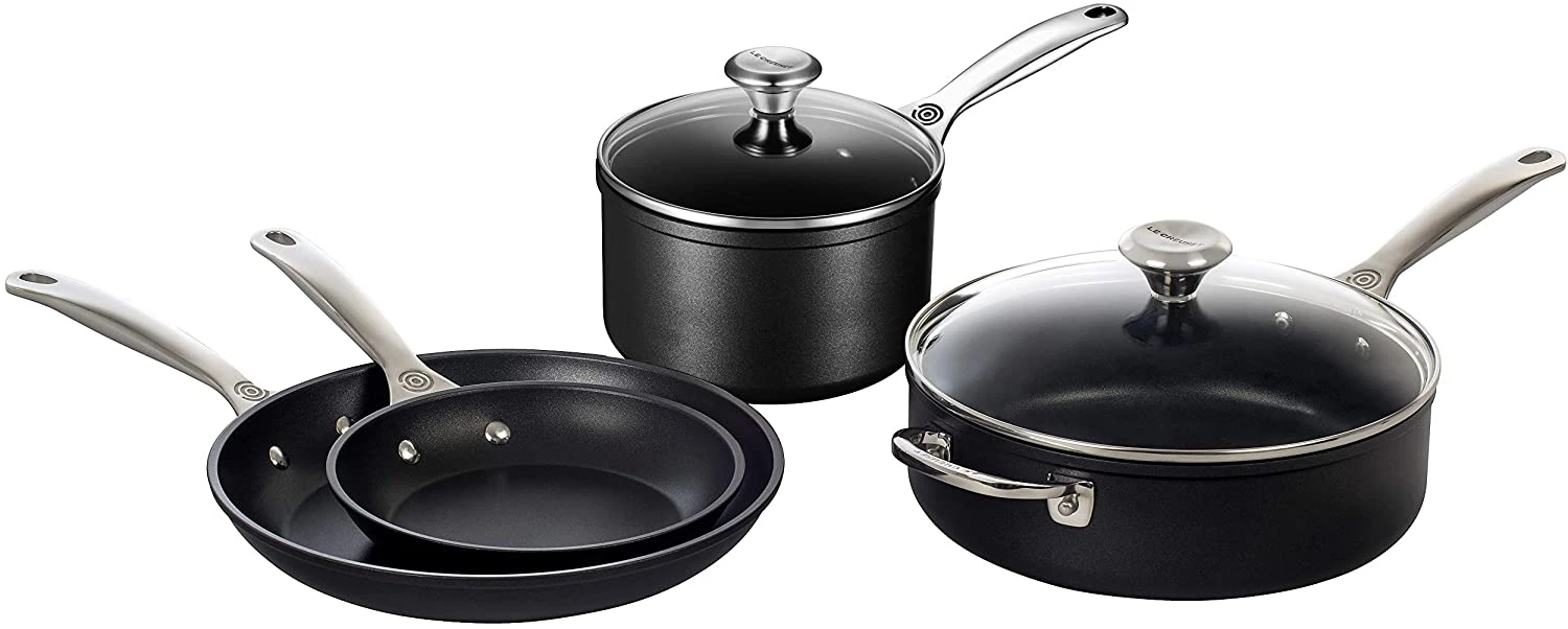 Le Creuset Toughened Nonstick PRO Cookware Set 3 Le Creuset Toughened Nonstick PRO Cookware Set