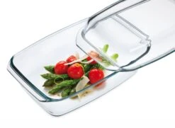 Simax - Tampered Glass Casserole W/ Glass Lid 8 Simax - Tampered Glass Casserole W/ Glass Lid -Shop Kitchen Cliques 7156 7166 1