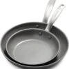 GreenPan Chatham Hard Anodized Ceramic Nonstick, 10" And 12" Frying Pan Set (PFAS Free) 1 GreenPan Chatham Hard Anodized Ceramic Nonstick, 10" And 12" Frying Pan Set (PFAS Free) -Shop Kitchen Cliques 71THfETto1L. AC SL1500