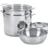 Cuisinart 77-412 Chef's Classic Stainless 4-Piece 12-Quart Pasta/Steamer Set 1 Cuisinart 77-412 Chef's Classic Stainless 4-Piece 12-Quart Pasta/Steamer Set -Shop Kitchen Cliques 77 412