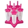 Tovolo Star Pop Molds Set Of 6 Pink