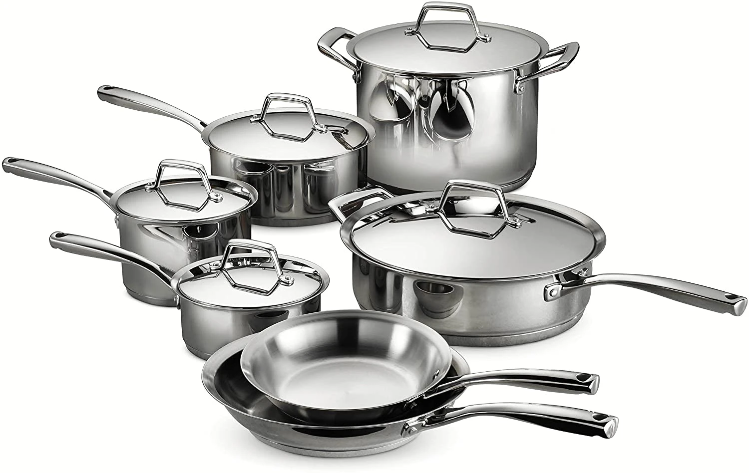 Tramontina Cookware Set Stainless Steel Prima 4 Tramontina Cookware Set Stainless Steel Prima - Image 2