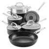 KitchenAid 11 Pc. Hard-Anodized Cookware Set 1 KitchenAid 11 Pc. Hard-Anodized Cookware Set -Shop Kitchen Cliques 80120