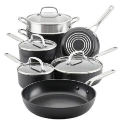 KitchenAid 11 Pc. Hard-Anodized Cookware Set