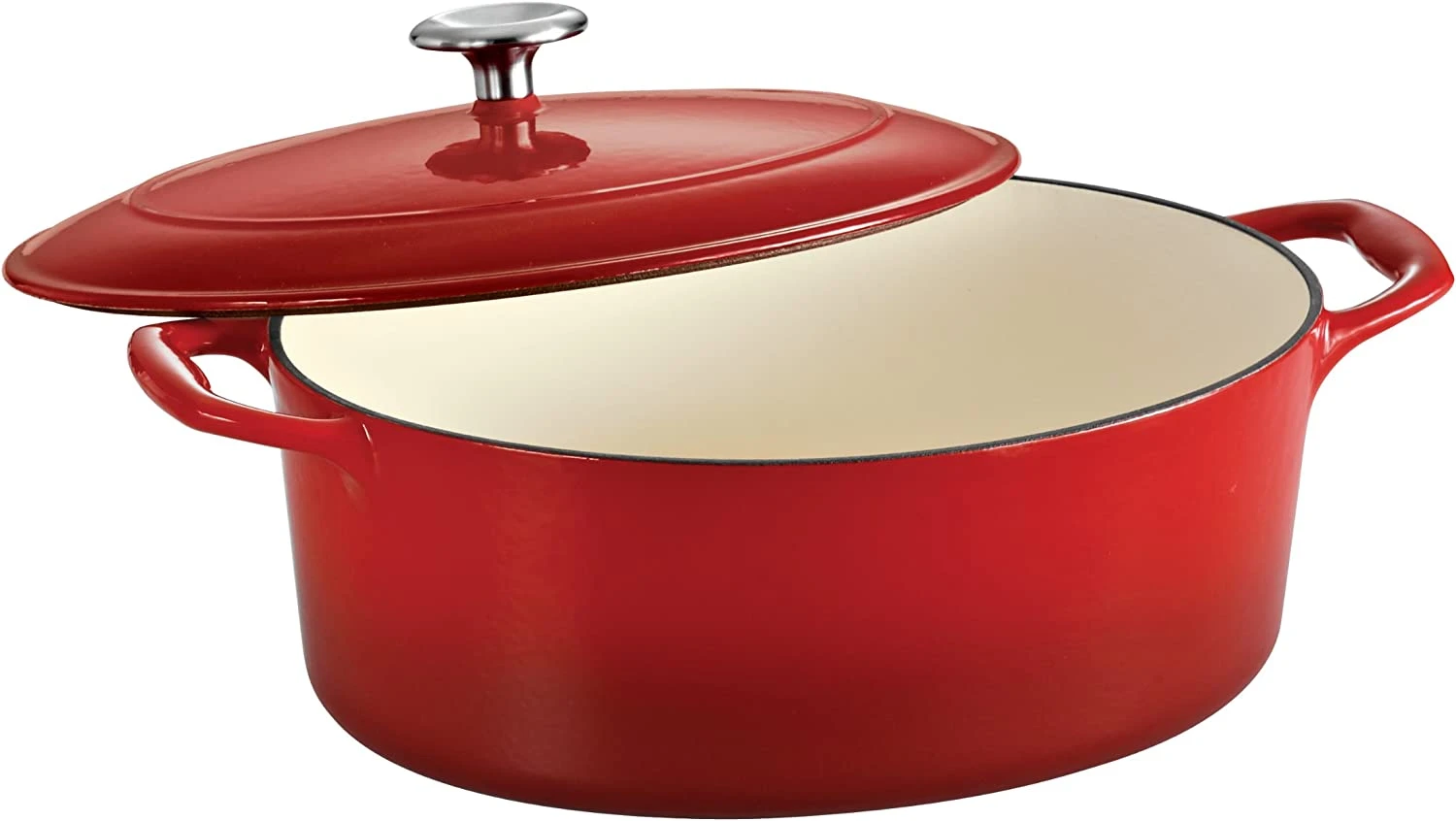Tramontina Enameled Cast Iron Covered Dutch Oven 7-Quart 3 Tramontina Enameled Cast Iron Covered Dutch Oven 7-Quart