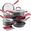 Rachael Ray Create Delicious Hard Anodized Nonstick Cookware Pots And Pans Set, 11 Piece 2 Rachael Ray Create Delicious Hard Anodized Nonstick Cookware Pots And Pans Set, 11 Piece -Shop Kitchen Cliques 81157 37795795 2815 45f3 936a ca3ea7cc4a3f