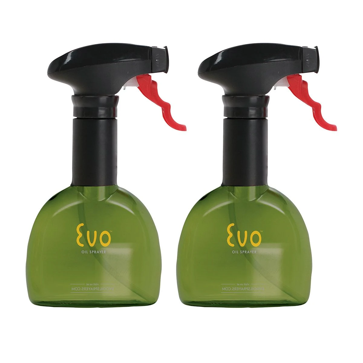 Evo Oil Sprayer, Non-Aerosol For Olive Oil And Cooking Oils, 8oz, Set Of 2 Bottles 4 Evo Oil Sprayer, Non-Aerosol For Olive Oil And Cooking Oils, 8oz, Set Of 2 Bottles - Image 2