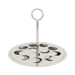 Godinger Sphere 12pc Shot Glass Server, With 12 Shot Glasses