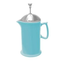 Chantal 28oz. Ceramic French Press W/ SS Plunger -Shop Kitchen Cliques 92 FP28 SQ