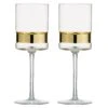 Anton Studio Designs Soho Wine Glasses Gold Set Of 2