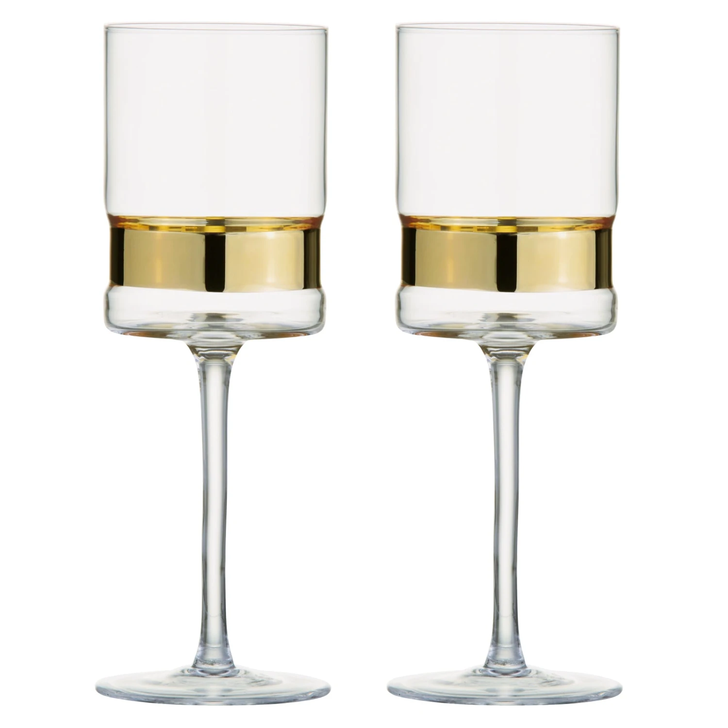 Anton Studio Designs Soho Wine Glasses Gold Set Of 2 3 Anton Studio Designs Soho Wine Glasses Gold Set Of 2