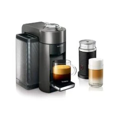 Nespresso Vertuo Coffee And Espresso Machine By De'Longhi With Aeroccino -Shop Kitchen Cliques ENV135GYAE