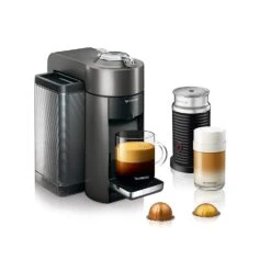 Nespresso Vertuo Coffee And Espresso Machine By De'Longhi With Aeroccino -Shop Kitchen Cliques ENV135TAE