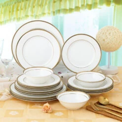 Joseph Sedgh Gail Dinnerware Set, Service For 4 9 Joseph Sedgh Gail Dinnerware Set, Service For 4 -Shop Kitchen Cliques GailWhite
