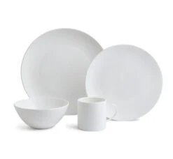 Wedgwood Gio 4 Pc. Placesetting, White