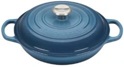Le Creuset Signature Braiser With SS Knob 2.25 Qt. -Shop Kitchen Cliques LS2532 266MSS