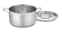 Cuisinart MultiClad Pro Stainless 6-Quart Saucepot With Cover MCP44-24N