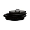 Millvado Granite Oval Roaster 2 Millvado Granite Oval Roaster -Shop Kitchen Cliques MG 18 OR