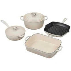 Le Creuset 6 Piece Signature Cookware Set -Shop Kitchen Cliques MS1406 716SS