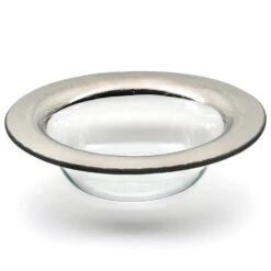 Annieglass Roman Antique Wine Coaster 8"