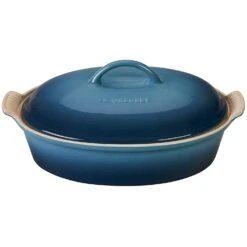 Le Creuset Heritage Covered Oval Casserole 12 Le Creuset Heritage Covered Oval Casserole -Shop Kitchen Cliques PG04053A 366M