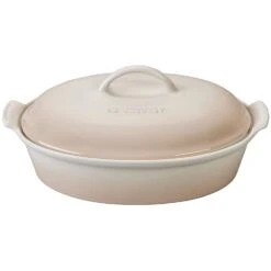 Le Creuset Heritage Covered Oval Casserole 11 Le Creuset Heritage Covered Oval Casserole -Shop Kitchen Cliques PG04053A 36716