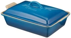 Le Creuset Heritage Covered Rectangular Casserole 16 Le Creuset Heritage Covered Rectangular Casserole -Shop Kitchen Cliques PG07053A 3359