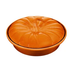 Le Creuset Figural Pumpkin Baker W/ Lid 10 Le Creuset Figural Pumpkin Baker W/ Lid -Shop Kitchen Cliques PG4161 2355 3