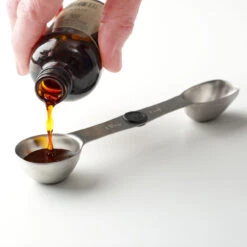 Progressive International Stainless Steel Magnetic Measuring Spoons -Shop Kitchen Cliques PL8 5100 use 2 black logo 41312