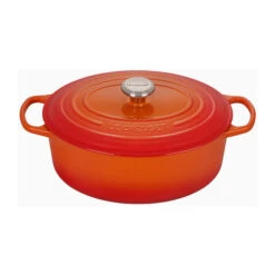 Le Creuset Oval French (Dutch) Oven, 6.75 Quart -Shop Kitchen Cliques RS12581 LS2502 312SS lpr