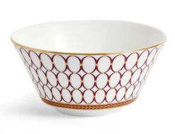 Wedgwood Renaissance Cereal Bowl 8 Wedgwood Renaissance Cereal Bowl -Shop Kitchen Cliques Ren Red cereal