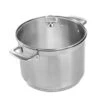 Chantal Induction 21 Steel 8qt. Stockpot W/ Glass Lid -Shop Kitchen Cliques SLIN33 240