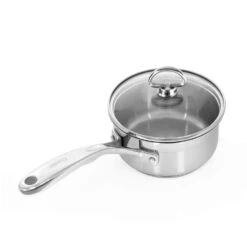 Chantal Induction 21 Steel Saucepan W/ Glass Lid