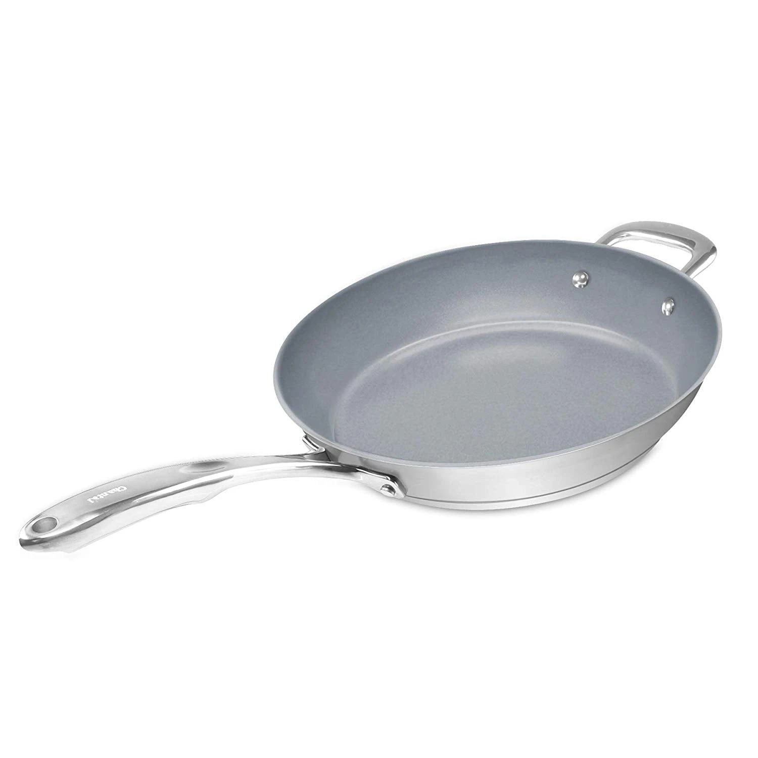 Chantal Induction 21 Steel Fry Pan W/ Ceramic Coating 4 Chantal Induction 21 Steel Fry Pan W/ Ceramic Coating - Image 2