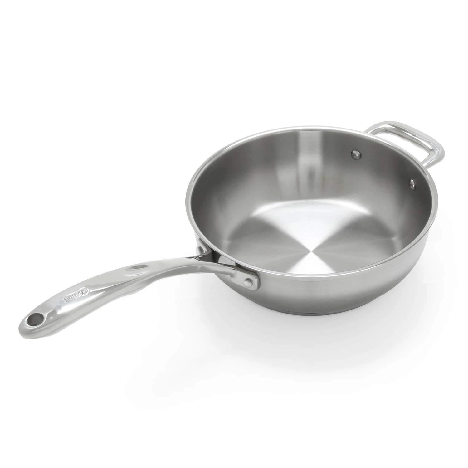 Chantal Induction 21 Steel 10" Chef's Pan 3 Chantal Induction 21 Steel 10" Chef's Pan