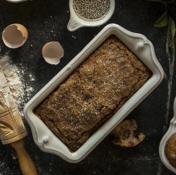 Juliska Berry & Thread Whitewash Loaf Pan 4 Juliska Berry & Thread Whitewash Loaf Pan - Image 2