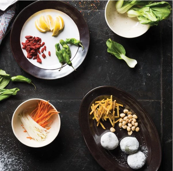 Juliska Emerson White/Pewter Dinner Plate 5 Juliska Emerson White/Pewter Dinner Plate - Image 3