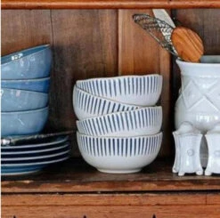 Juliska Sitio Stripe Indigo Cereal/Ice Cream Bowl -Shop Kitchen Cliques Screenshot2023 05 18132659