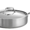 Tramontina Tri-Ply Clad Stainless Steel 6-Quart Saute Pan With Lid, Induction-Ready Cooking Pan, Dishwasher-Safe 1 Tramontina Tri-Ply Clad Stainless Steel 6-Quart Saute Pan With Lid, Induction-Ready Cooking Pan, Dishwasher-Safe -Shop Kitchen Cliques Screenshot2025 06 18at16 46 53Amazon.comTramontinaTri PlyCladStainlessSteel6 QuartSautePanwithLidInduction ReadyCookingPanDishwasher SafeNSF CertifiedMadeinBrazil