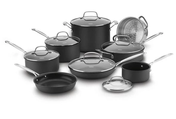 Cuisinart Chef's Classic Non-Stick Hard-Anodized Cookware Set 8 Cuisinart Chef's Classic Non-Stick Hard-Anodized Cookware Set - Image 6