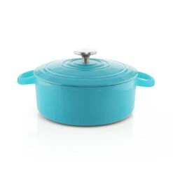 Chantal Enameled Cast-Iron Round Dutch Oven With Lid -Shop Kitchen Cliques TC32 220BA grande c288933f a349 47b4 a18d 121ff8dd3143