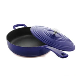 Chantal Enameled Cast Iron Saute Skillet 4 QT.