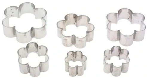 Ateco Daisy Cookie Cutters,set/6 3 Ateco Daisy Cookie Cutters,set/6