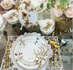 Aurelia Flutter Dinnerware - 16 Pc/ Service For 4 -Shop Kitchen Cliques aurelia 3