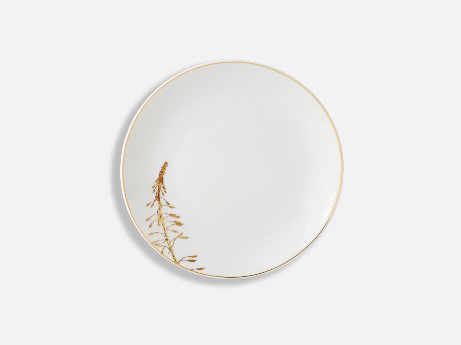 Bernardaud Vegetal Or Bread & Butter Plate 3 Bernardaud Vegetal Or Bread & Butter Plate