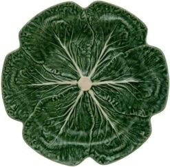 Bordallo Pinheiro Cabbage Green Charger Plate