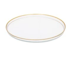 Classic Touch 12.75" Glass Chargers