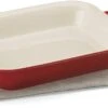 Cuisinart Chef's Classic Ceramic Bakeware-2 Quart Medium Rectangular Baker, Red 1 Cuisinart Chef's Classic Ceramic Bakeware-2 Quart Medium Rectangular Baker, Red -Shop Kitchen Cliques ccb30 27r