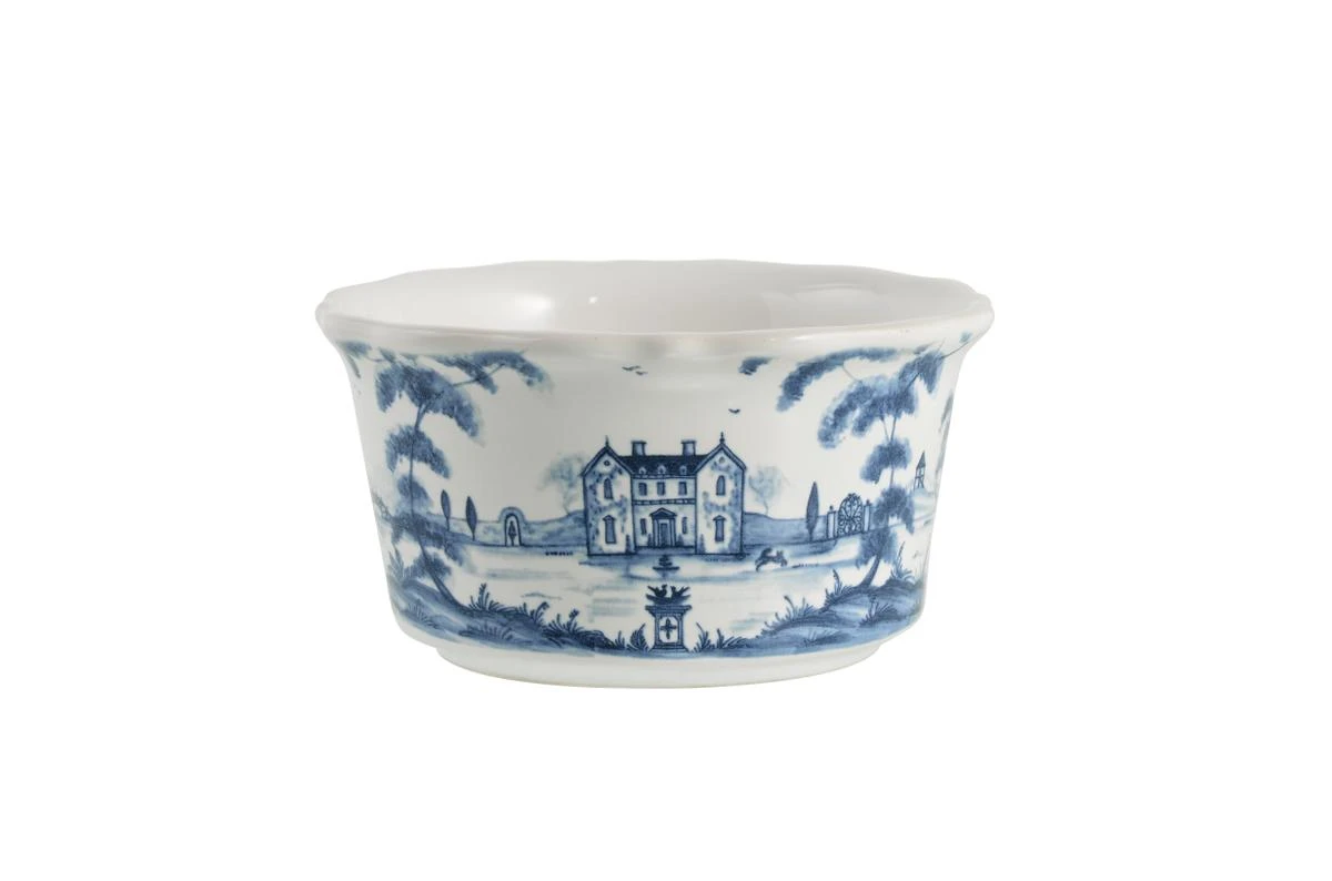 Juliska Country Estate Delft Blue Ramekin Tea Party Tent 3 Juliska Country Estate Delft Blue Ramekin Tea Party Tent