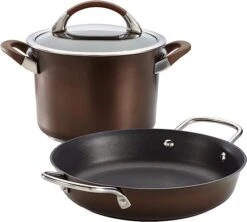 Circulon Hard Anodized 3 Piece Cookware Set